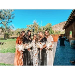 Meghan Velvet Wrap Maxi Dress